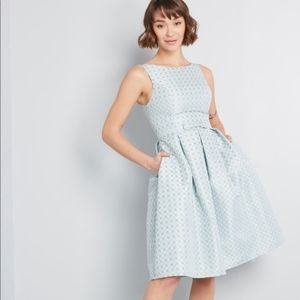 Modcloth "Polish Aplenty Fit and Flare" NWT
